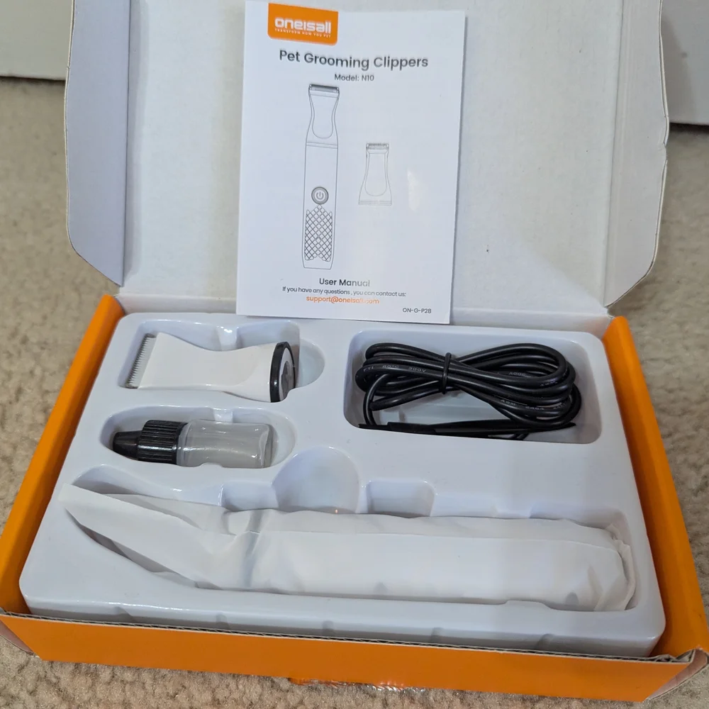 Oneisall N10 Dog Paw Trimmer Set